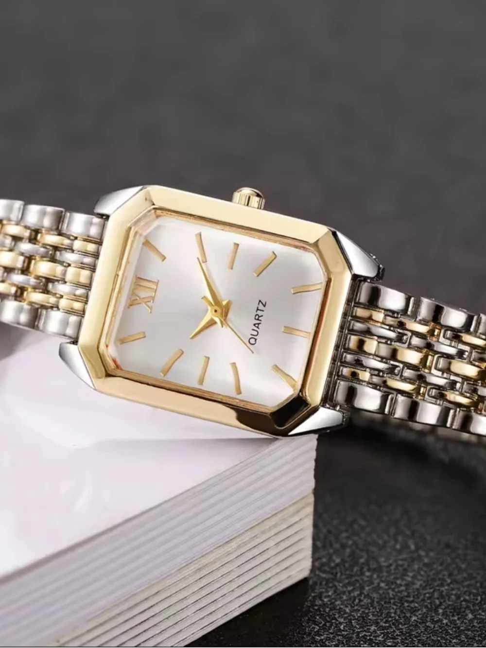 Golden Hour Mini Rectangle Watch
